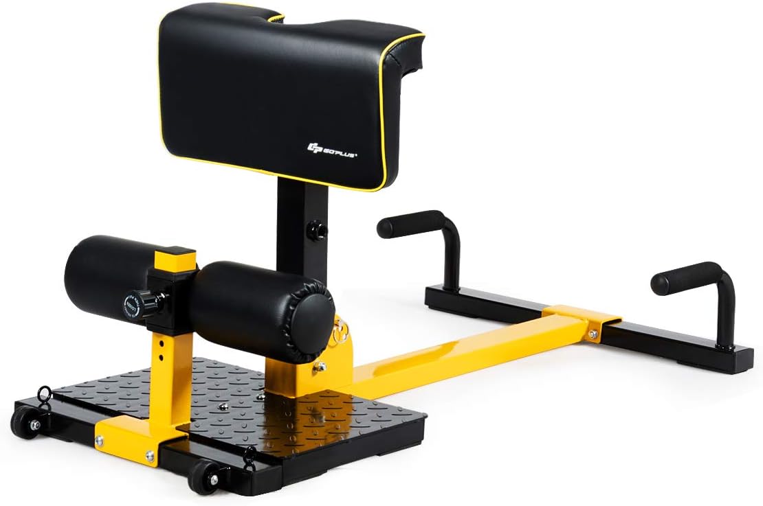 Home Gym Yellow - Máquina de Agachamento Sissy 8 em
