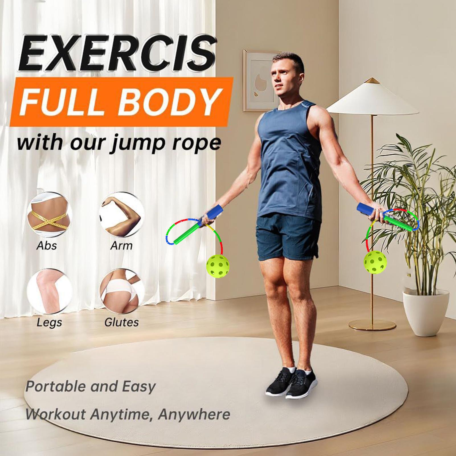 Home Gym Kids - Pular corda pular corda com bola