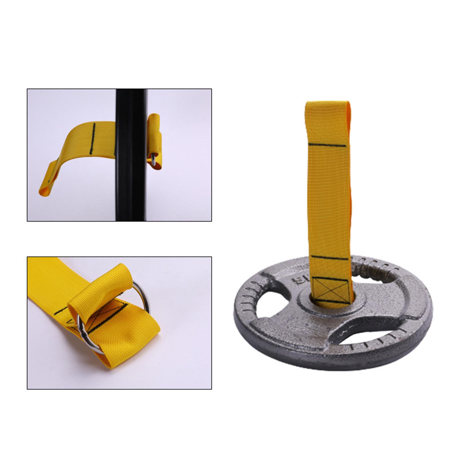 Home Gym Yellow - Cinta de Treinamento Amarela Reforçada para