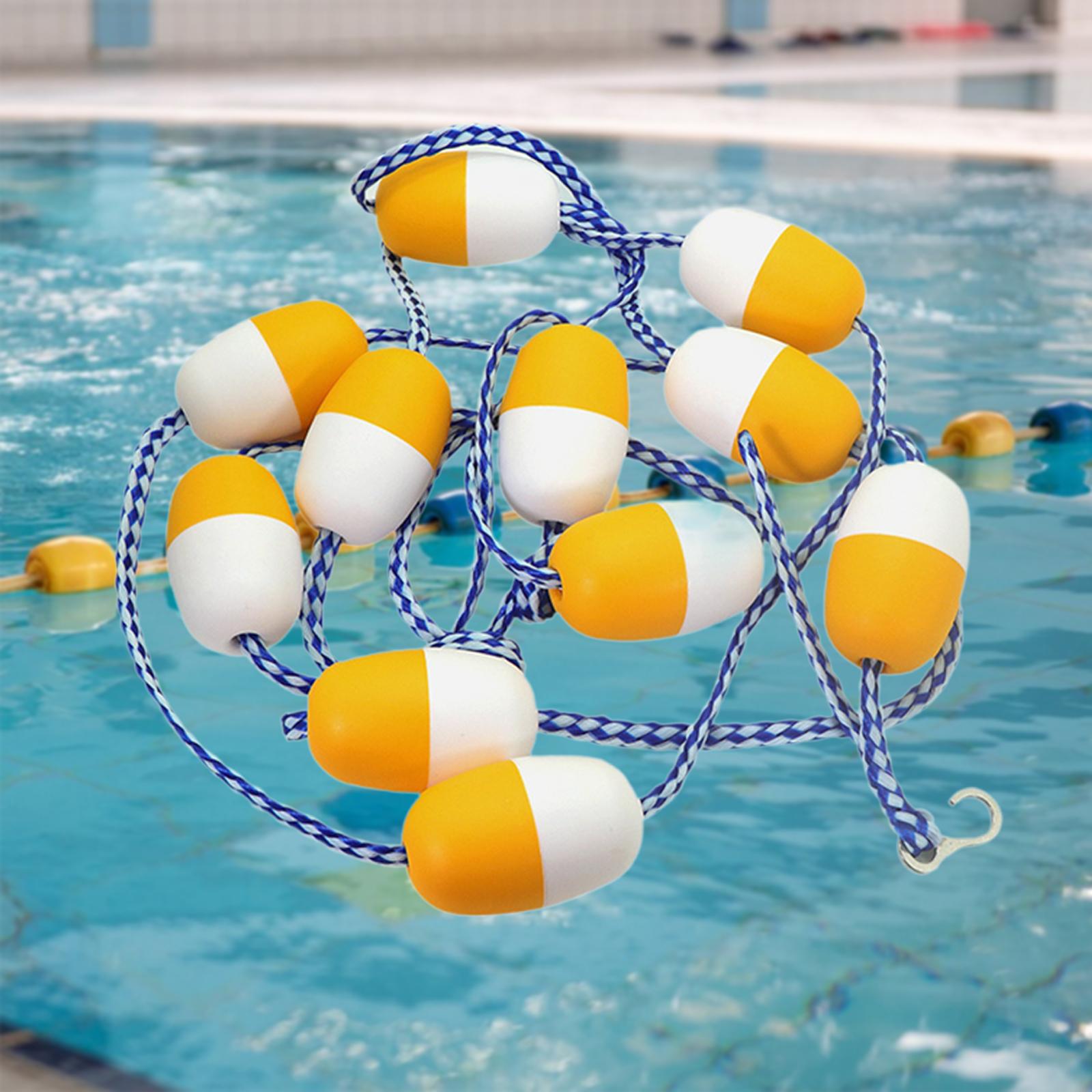 Home Gym Yellow - Corda de Piscina com Flutuadores Amarelo