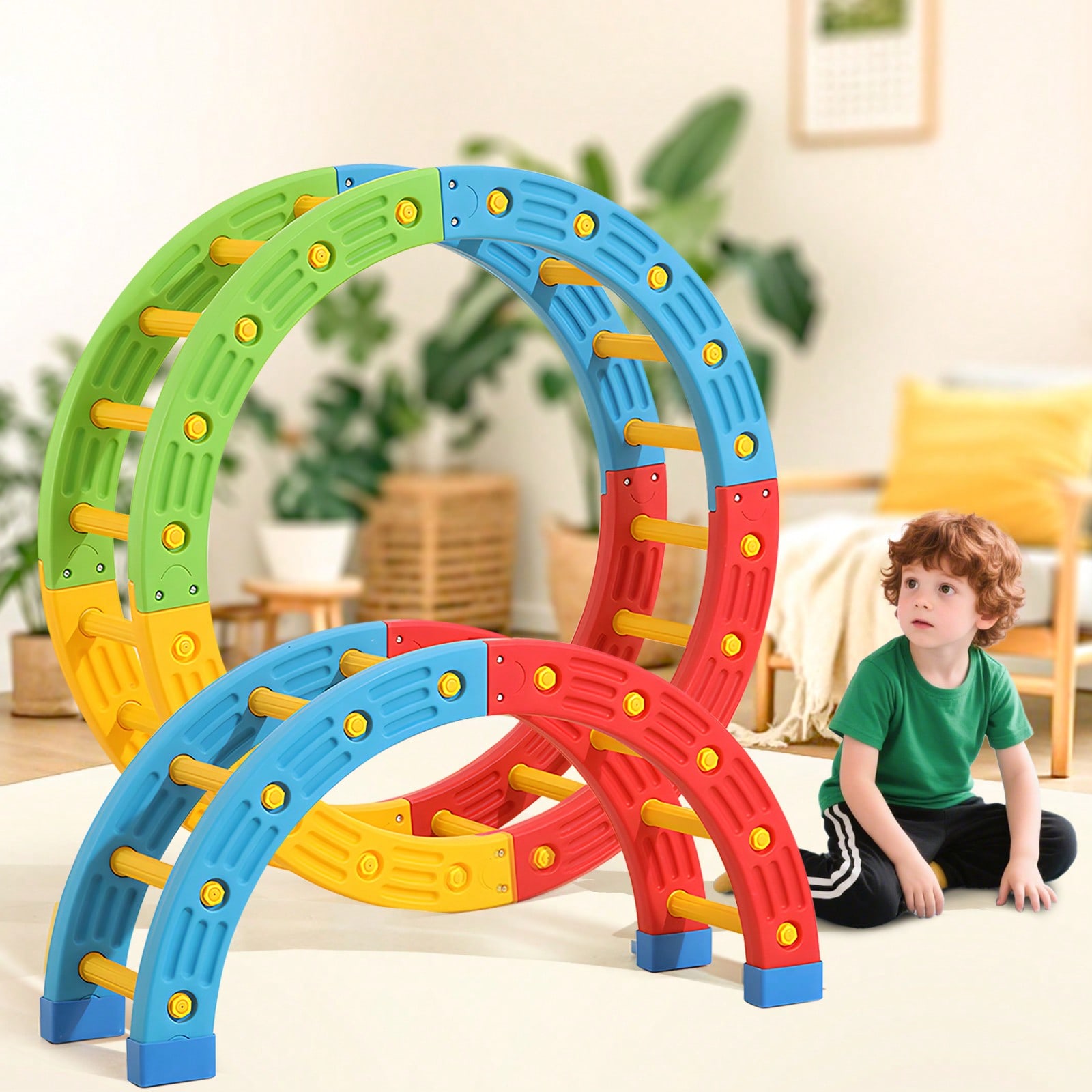 Home Gym Kids - GCCSJ Brinquedos de Escalada Dobráveis 2