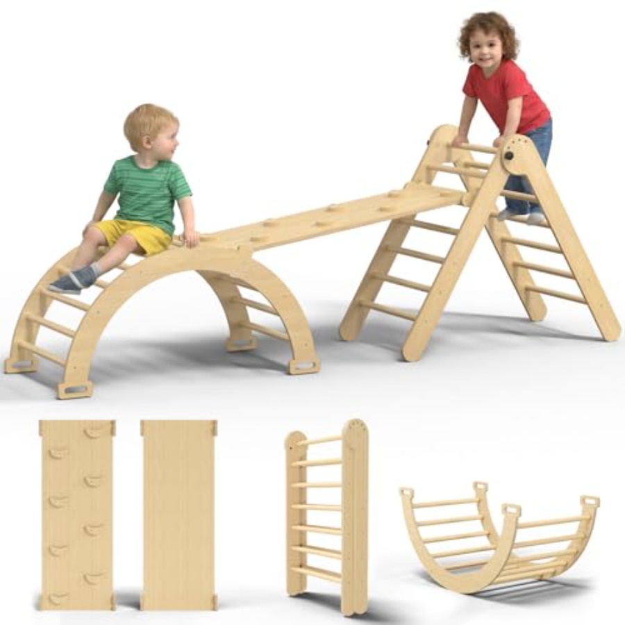 Home Gym For Toddlers - Conjunto de brinquedos de escalada para