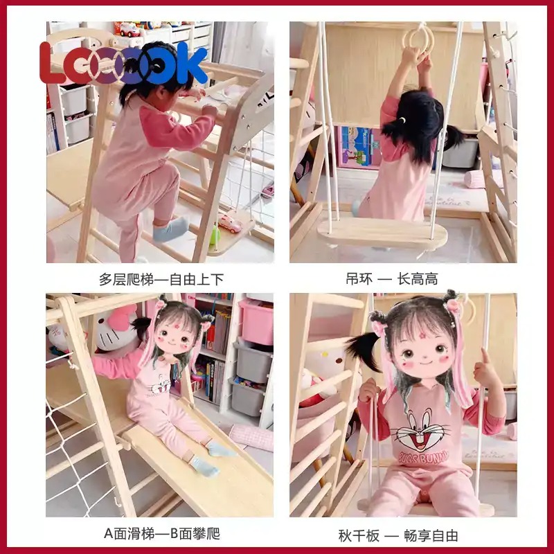 Conjunto Multifuncional de Esc - Home Gym For Toddlers avaliação e preço