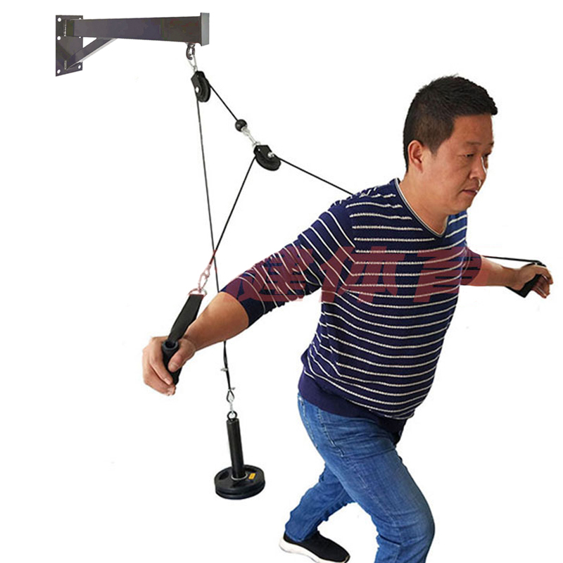 Wall Mounted Polia Cable Machi - Pulley Home Gym avaliação e preço