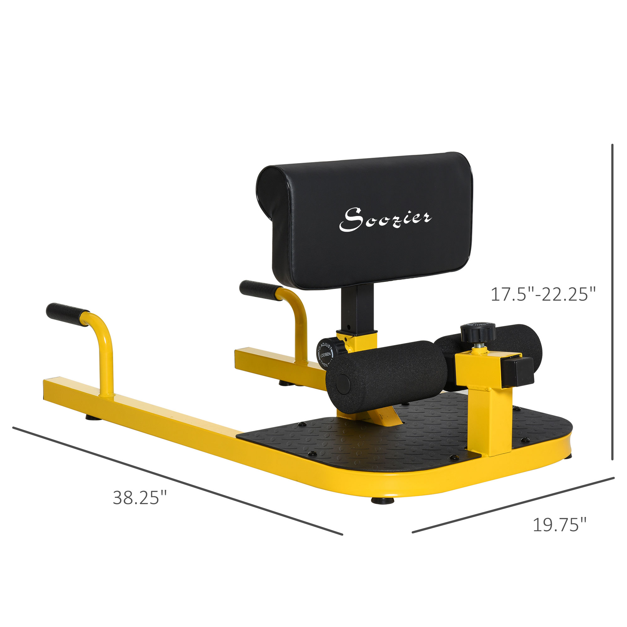 Máquina de Agachamento Profund - Home Gym Yellow avaliação e preço