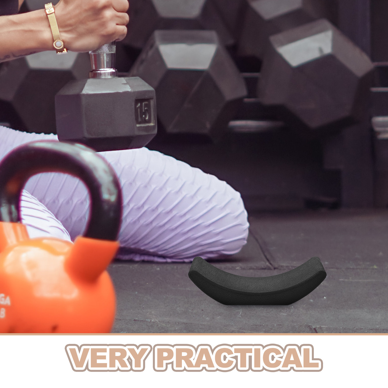 4 Peças de Suporte para Halter - Home Gym Floor avaliação e preço