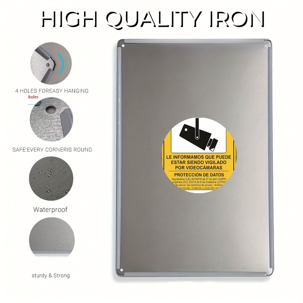 1 Placa de Metal Retrô Amarela - Home Gym Yellow avaliação e preço