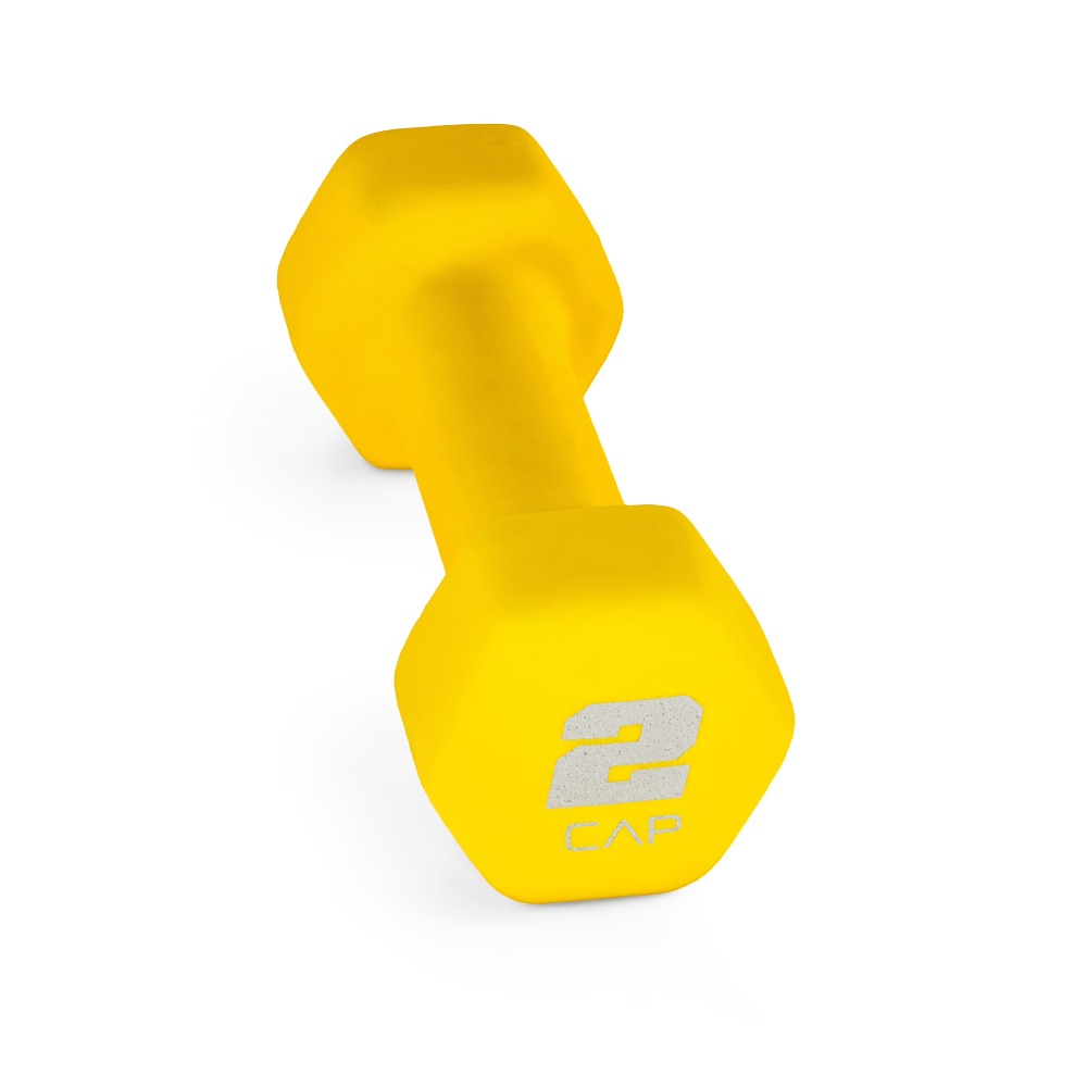 Halteres de Neoprene de 2lb pa - Home Gym Yellow avaliação e preço