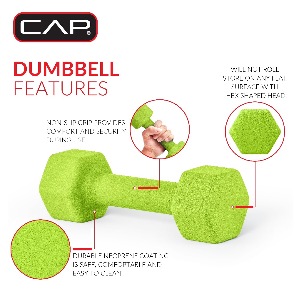 Halteres de Neoprene de 2lb pa - Home Gym Yellow avaliação e preço