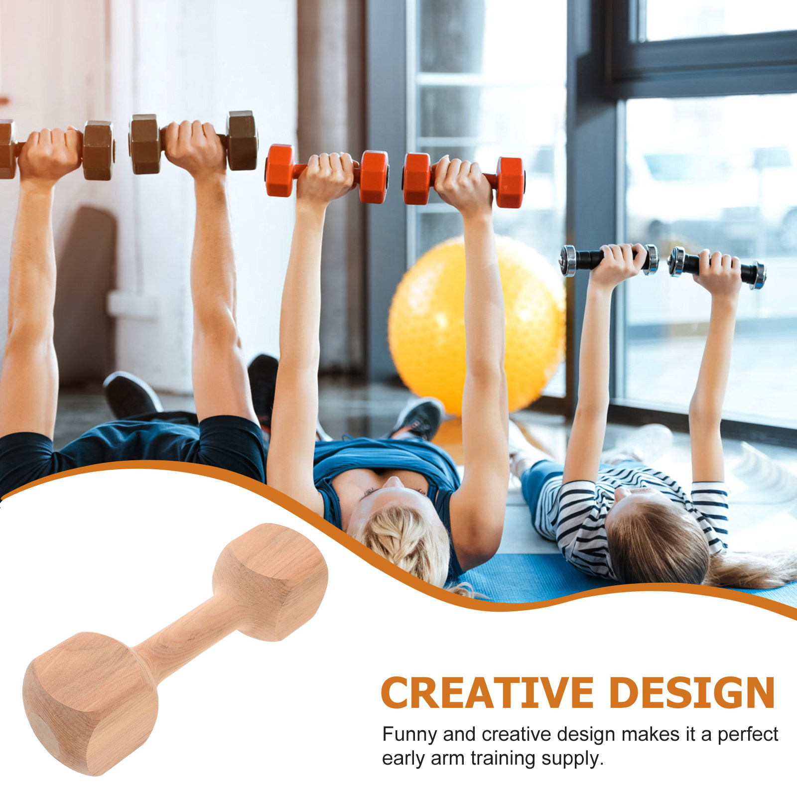 Halteres para crianças feitos  - Home Gym For Toddlers avaliação e preço