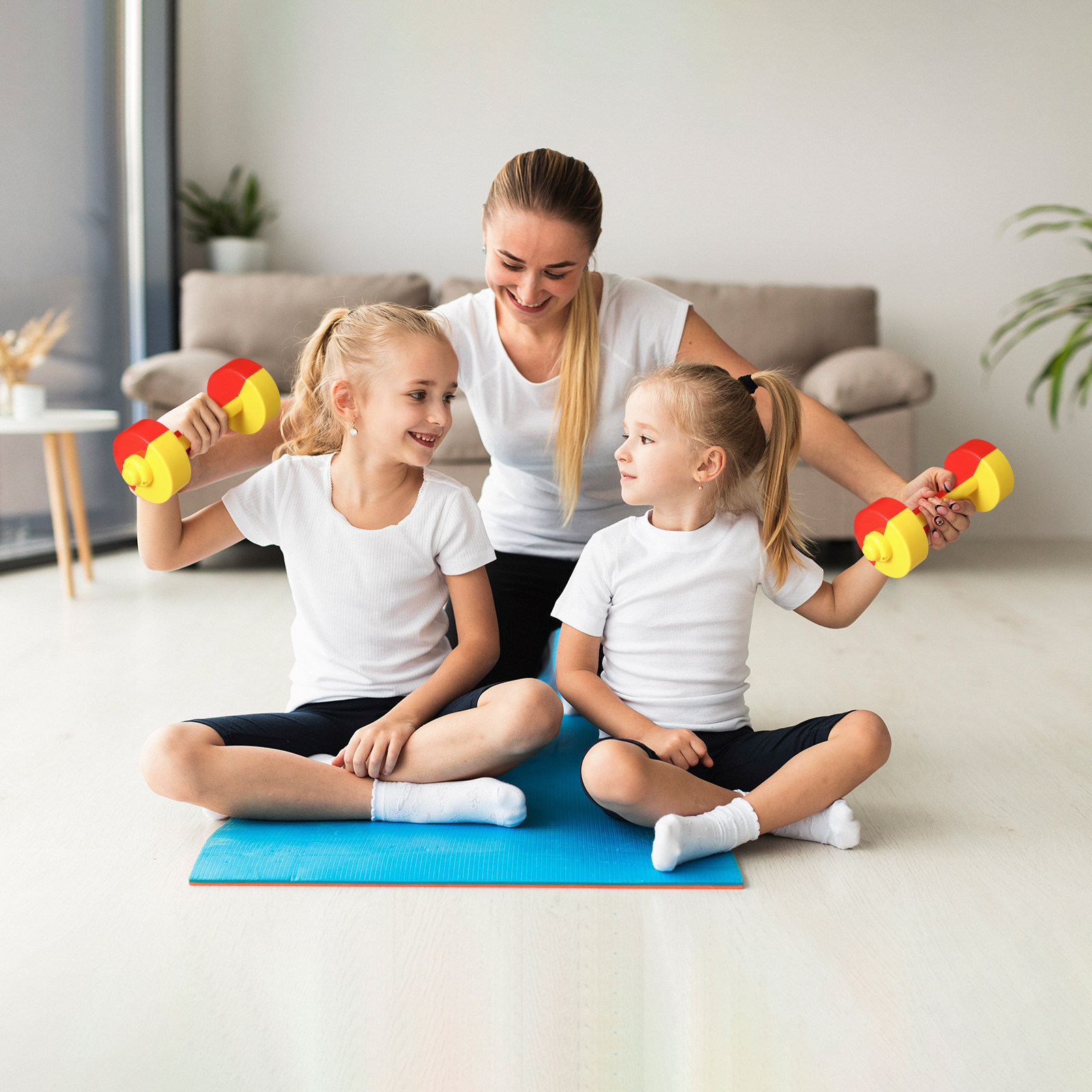 1 Par de Halteres de Plástico  - Home Gym Kids avaliação e preço