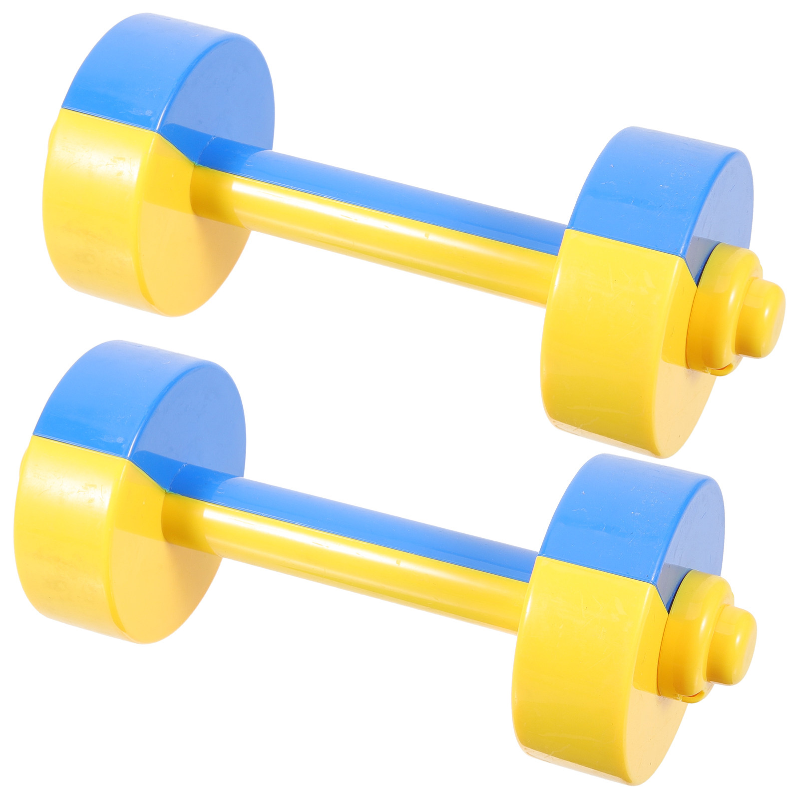 1 Par de Halteres de Plástico  - Home Gym Yellow avaliação e preço