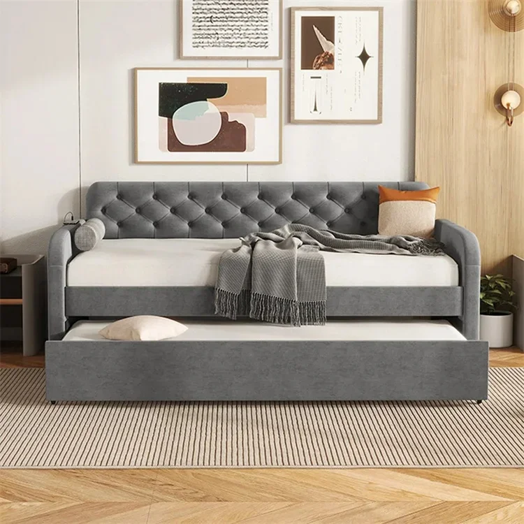 Sofá-Cama de Tecido Luxuoso Mu - Home Gym Luxury avaliação e preço