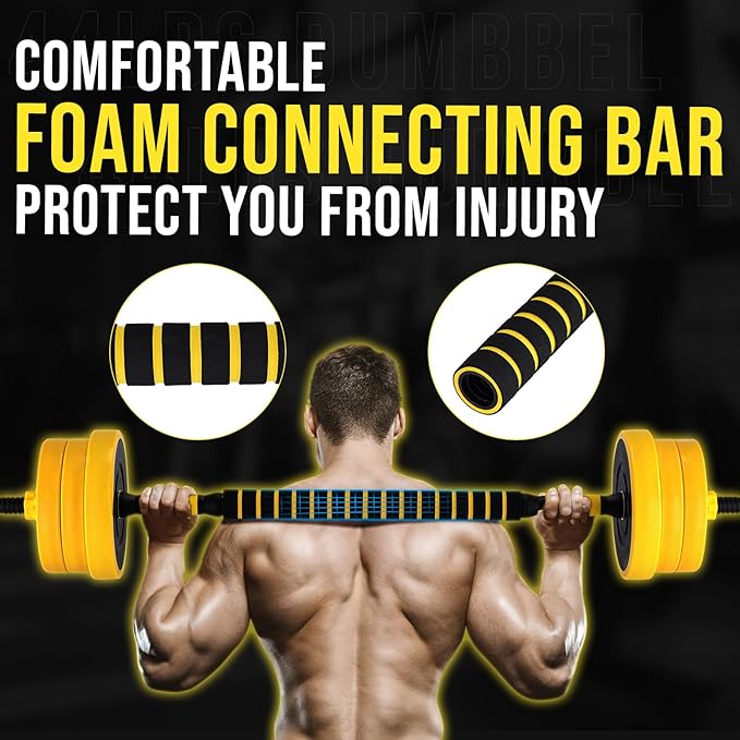 Conjunto de Pesos Ajustáveis p - Home Gym Yellow avaliação e preço