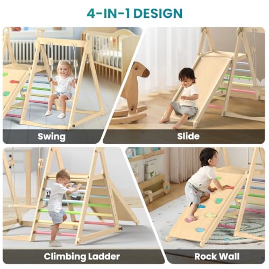 Ginásio de escalada infantil p - Home Gym For Toddlers avaliação e preço