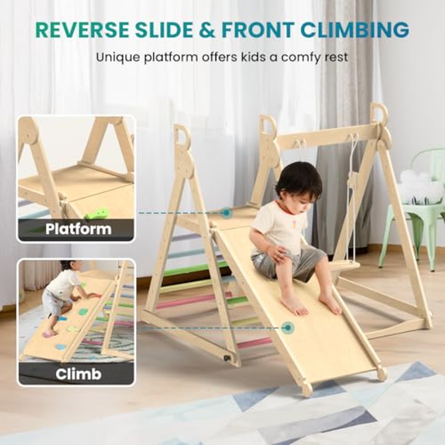 Ginásio de escalada infantil p - Home Gym For Toddlers avaliação e preço