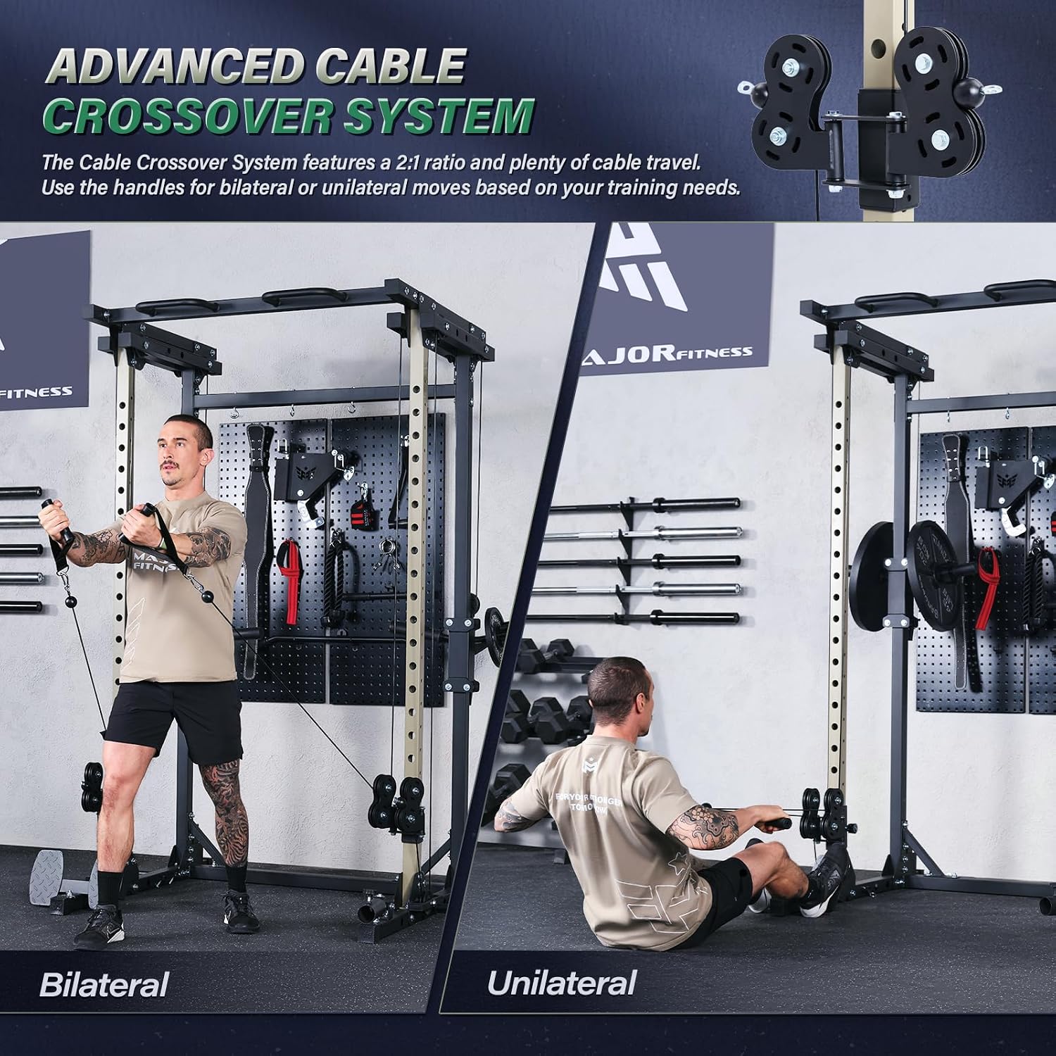 Drone3 Power Rack, Rack de Aga - Pulley Home Gym avaliação e preço