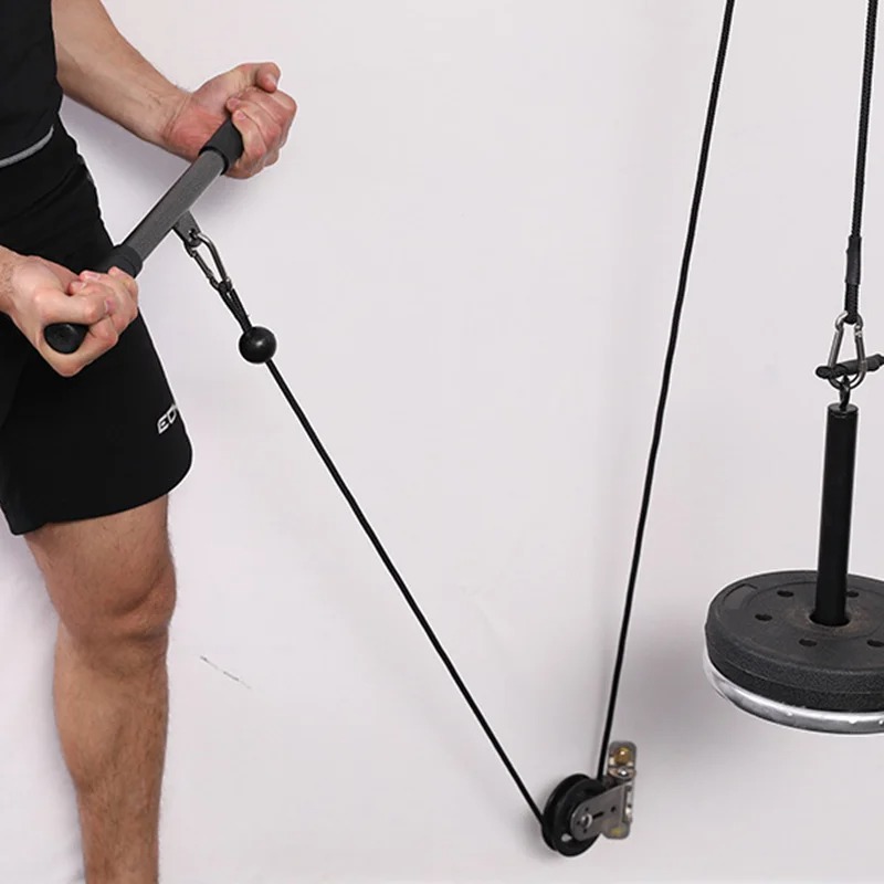 Roldana Silenciosa Rotativa de - Pulley Home Gym avaliação e preço